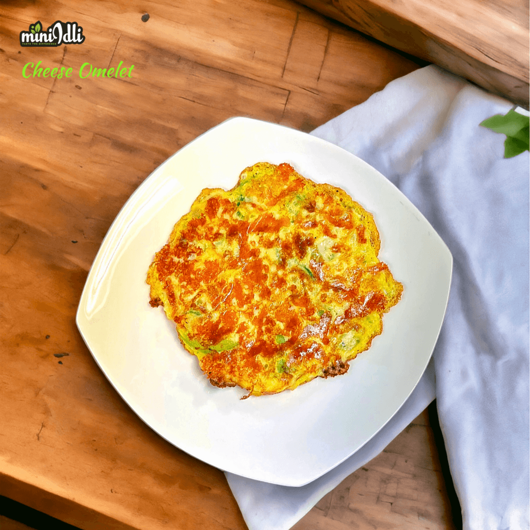 Alt Vegetable Cheese Omelete Wrap