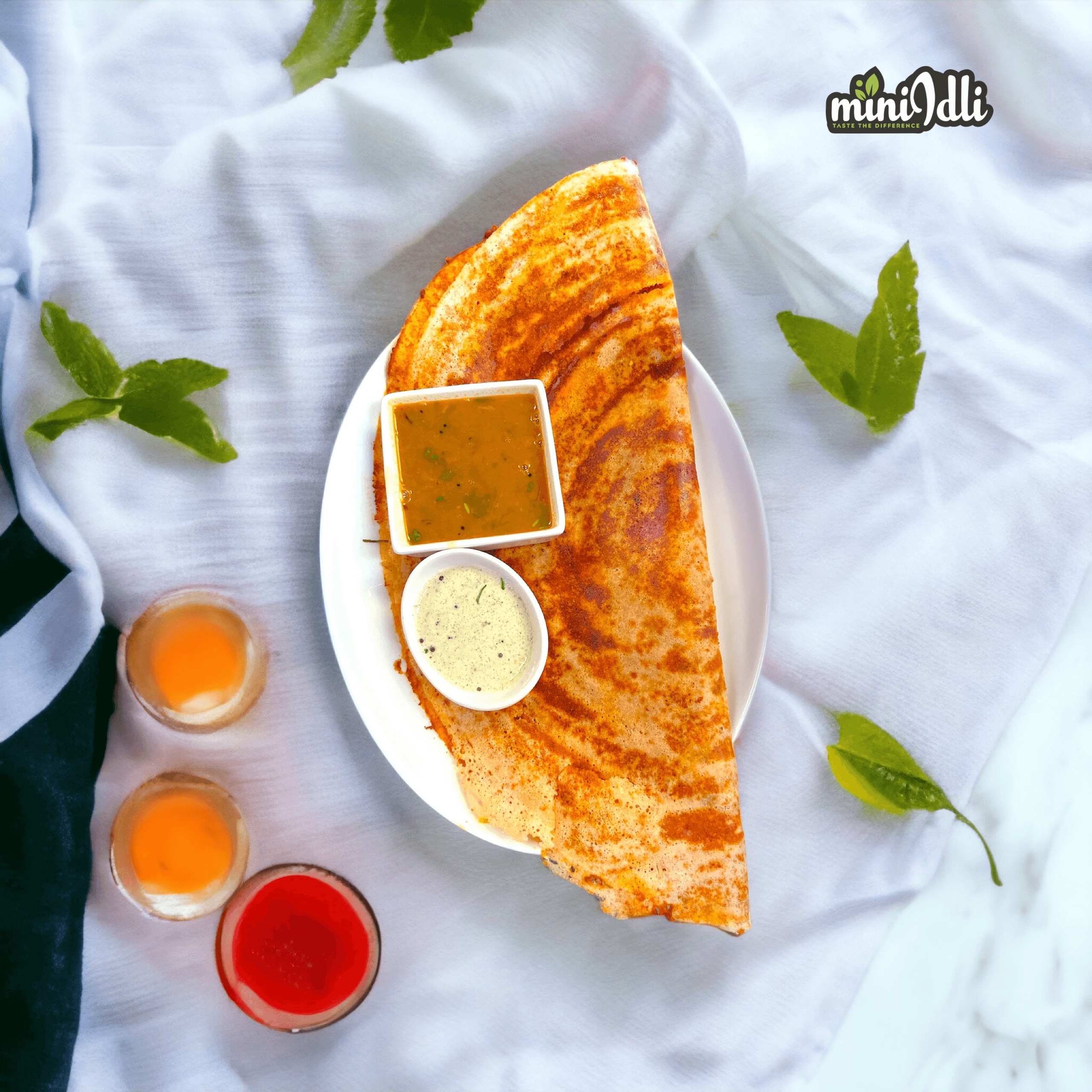 Alt Dosa With Paneer Topping (Kids Friendly)