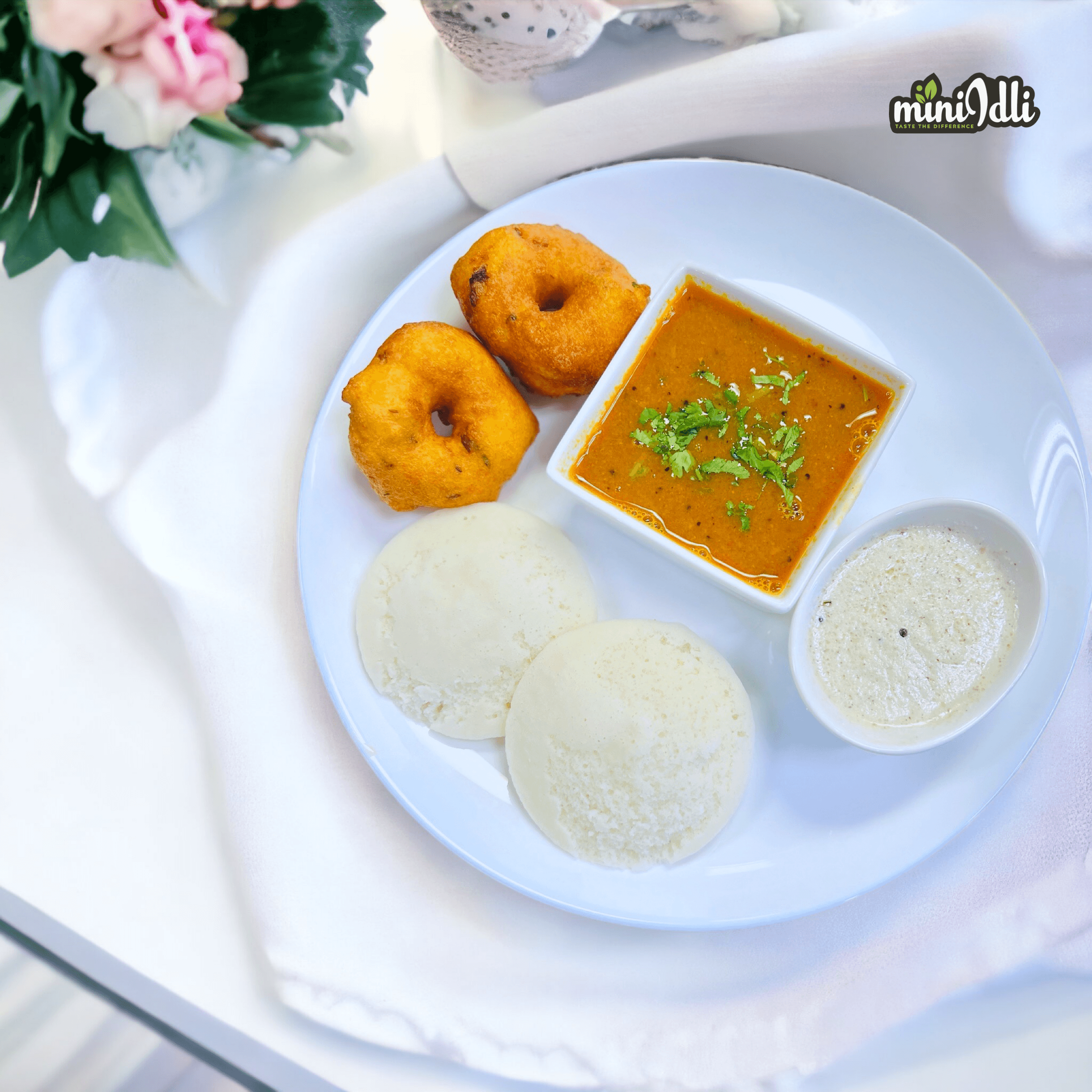 Alt Idli with Vada Plate